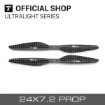 T-MOTOR 24-Inch Carbon Fiber P24*7.2  CW CCW 2 Blades Propeller Multicopter RC Aircraft Drone Accessories